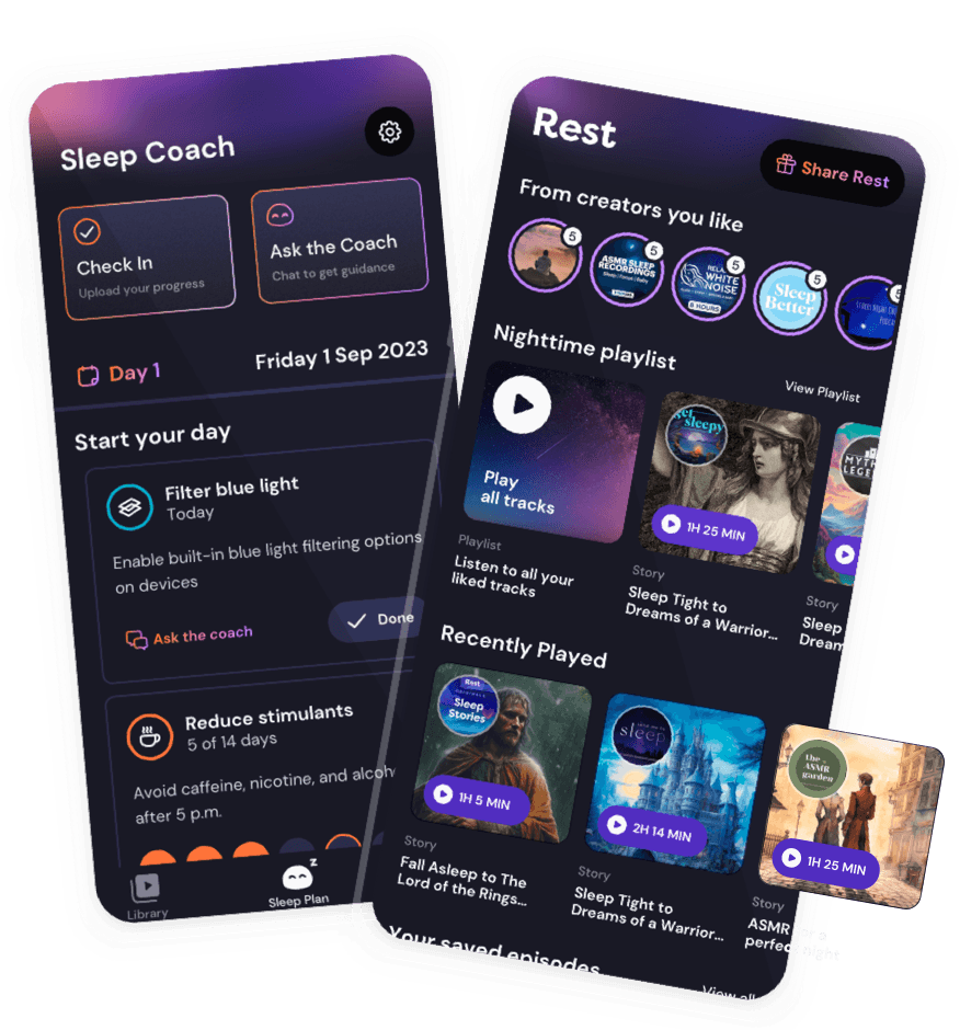 Rest app for iOS